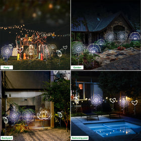 Slyuexu Easy Install Pathway Lights require no wiring.