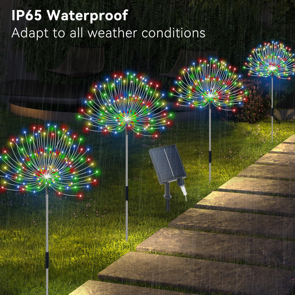 Slyuexu flexible copper-wire garden lights for DIY shapes and decorations