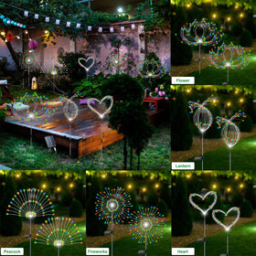Slyuexu waterproof garden decor for night use in all weather