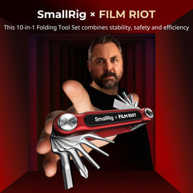 SmallRig FILM RIOT 1.5mm Allen wrench folds for quick screw access.