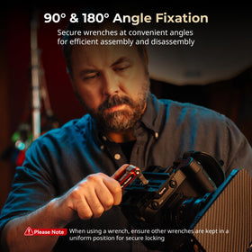 SmallRig FILM RIOT 2mm Allen wrench folds for fast adjustments.