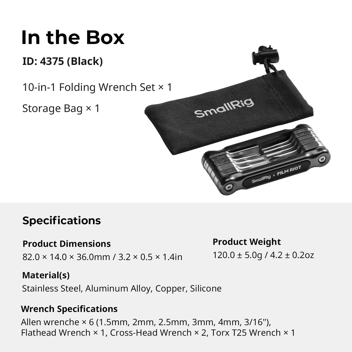 SmallRig x FILM RIOT durable kit ready for heavy set use.