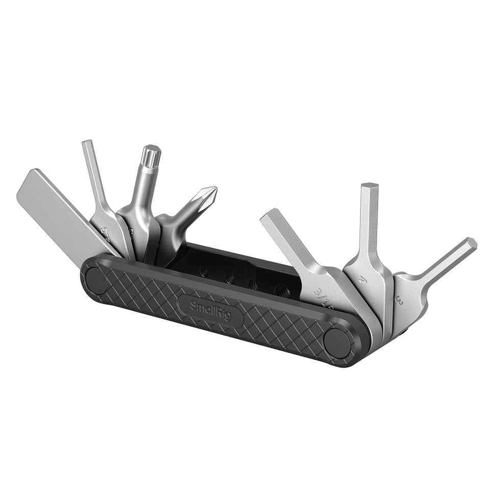 SmallRig folding tool set with 7-in-1 compact design for field camera work.