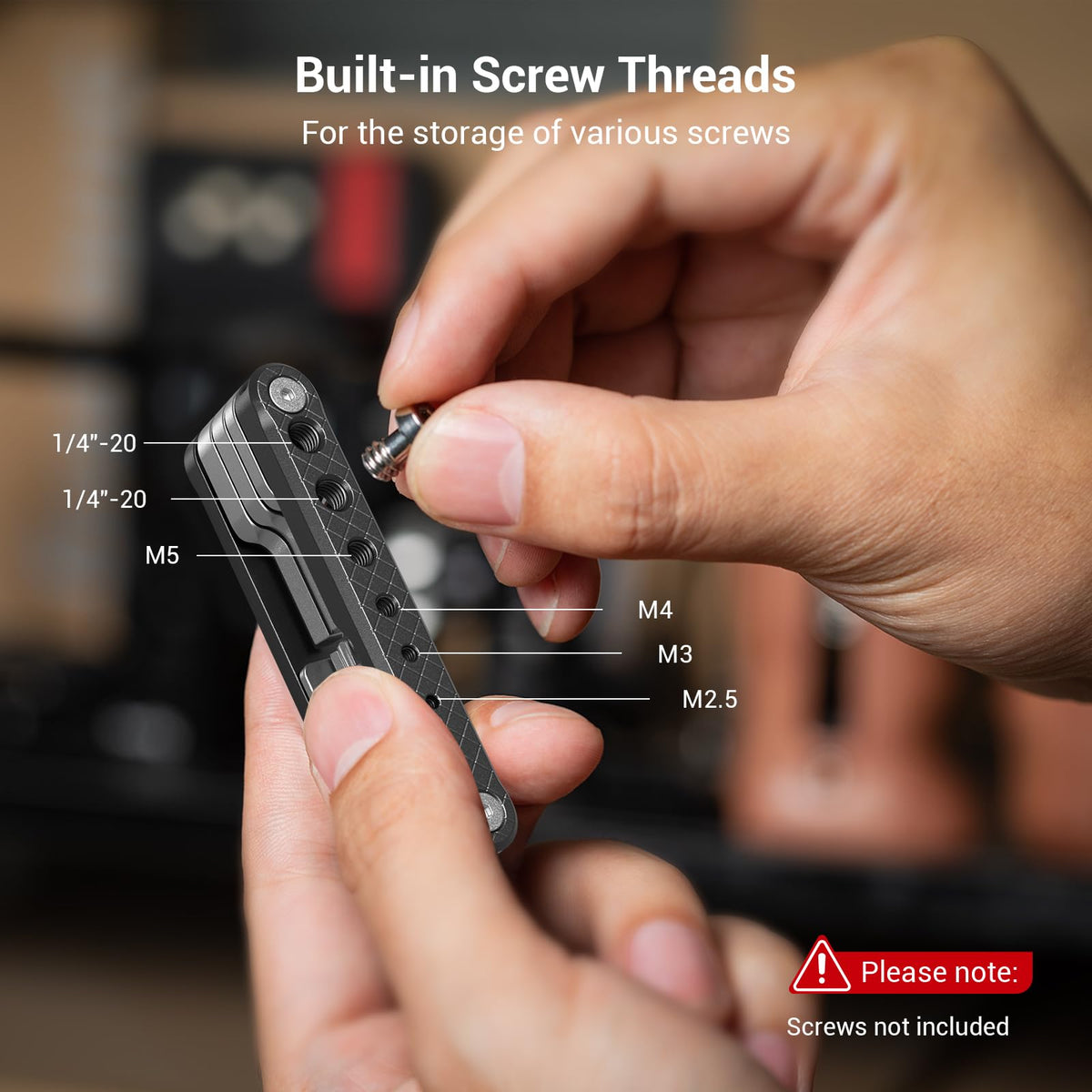 SmallRig folding tool set in pocket-sized form for on-location portability.