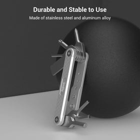 SmallRig tool kit beside camera rig, ready for on-the-spot adjustments