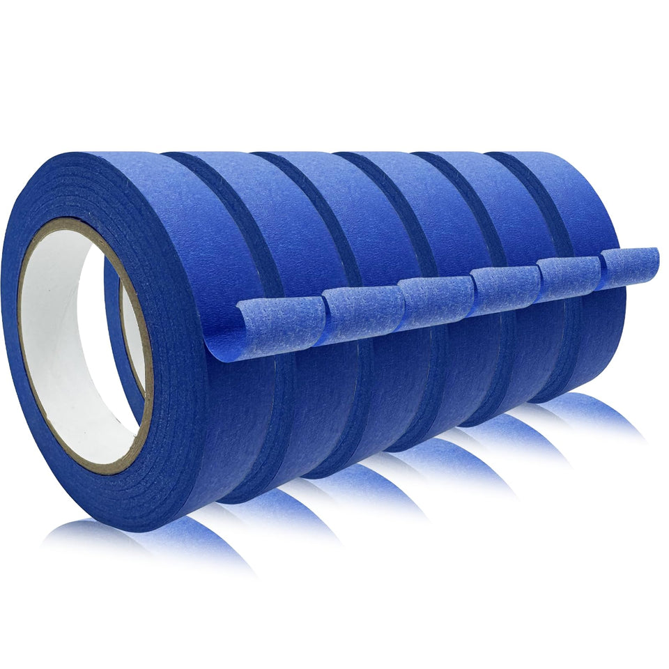 SmaringRobot masking tape blue packaging, versatile for crafts and labeling.
