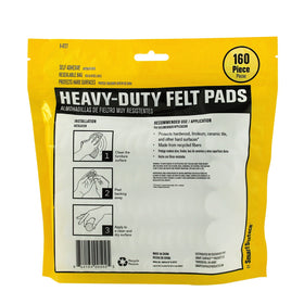 Smart Surface 8727 self-adhesive felt pad on chair legs for smoother movement