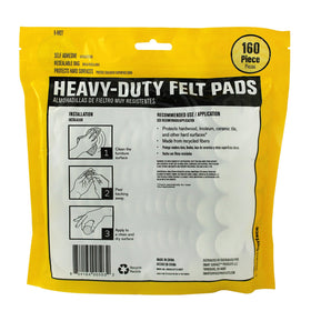 Smart Surface 8827 chair leg brown felt pad eases movement