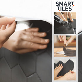 Smart Tiles adhere firmly after 48 hours for lasting results