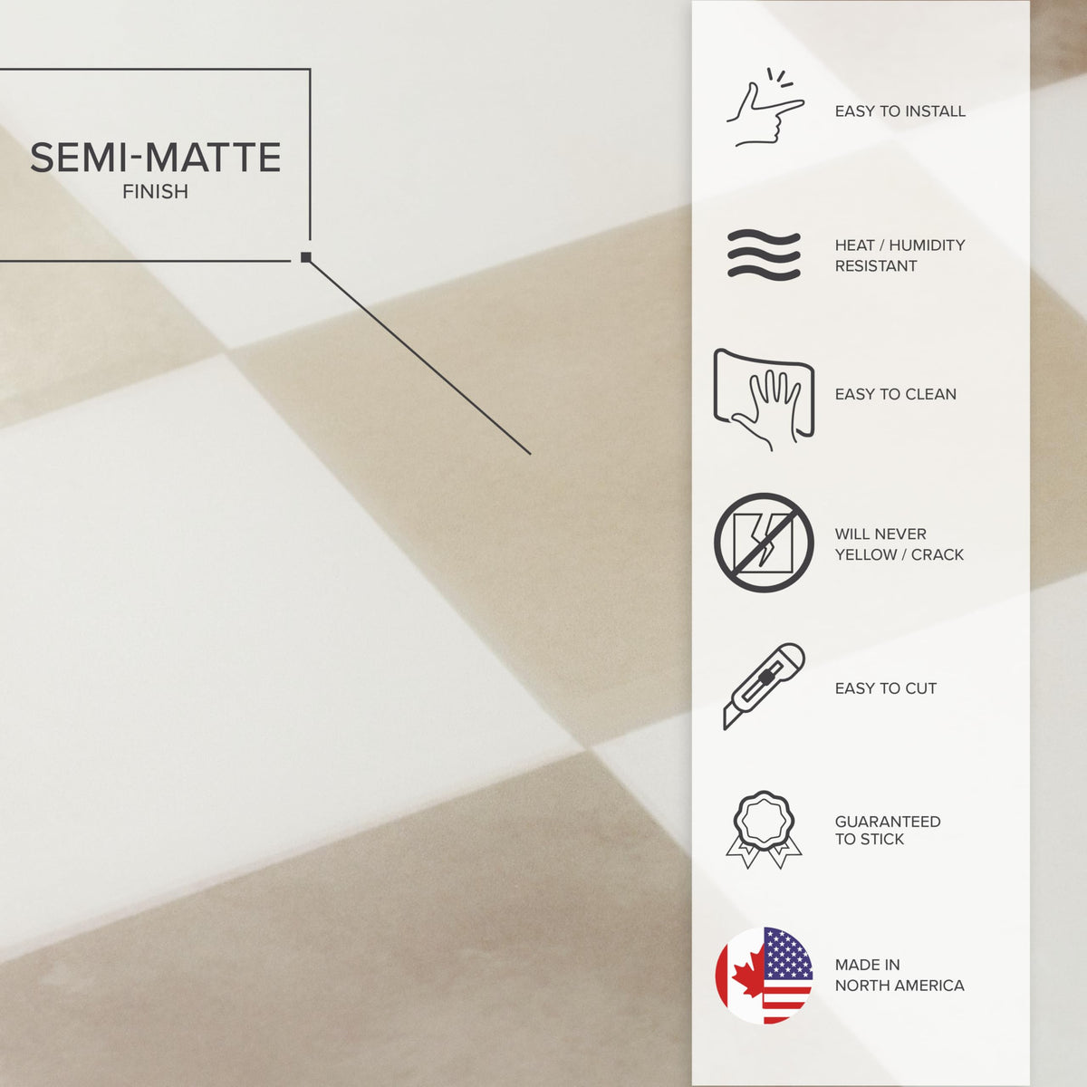 Smart Tiles are easy to clean and maintain with minimal effort