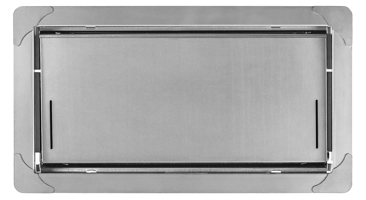 Smart Vent foundation flood vent in stainless steel provides durable flood protection.