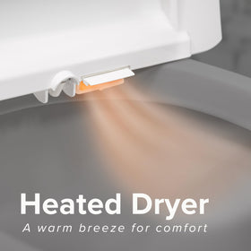 SmartBidet SB-1000 oscillating wash for broader coverage.