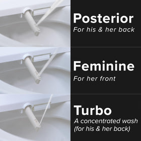 SmartBidet SB-2000 quick-release seat for easy cleaning