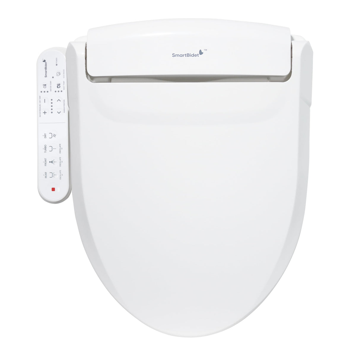 SmartBidet SB-2000 side control panel for easy wash adjustments