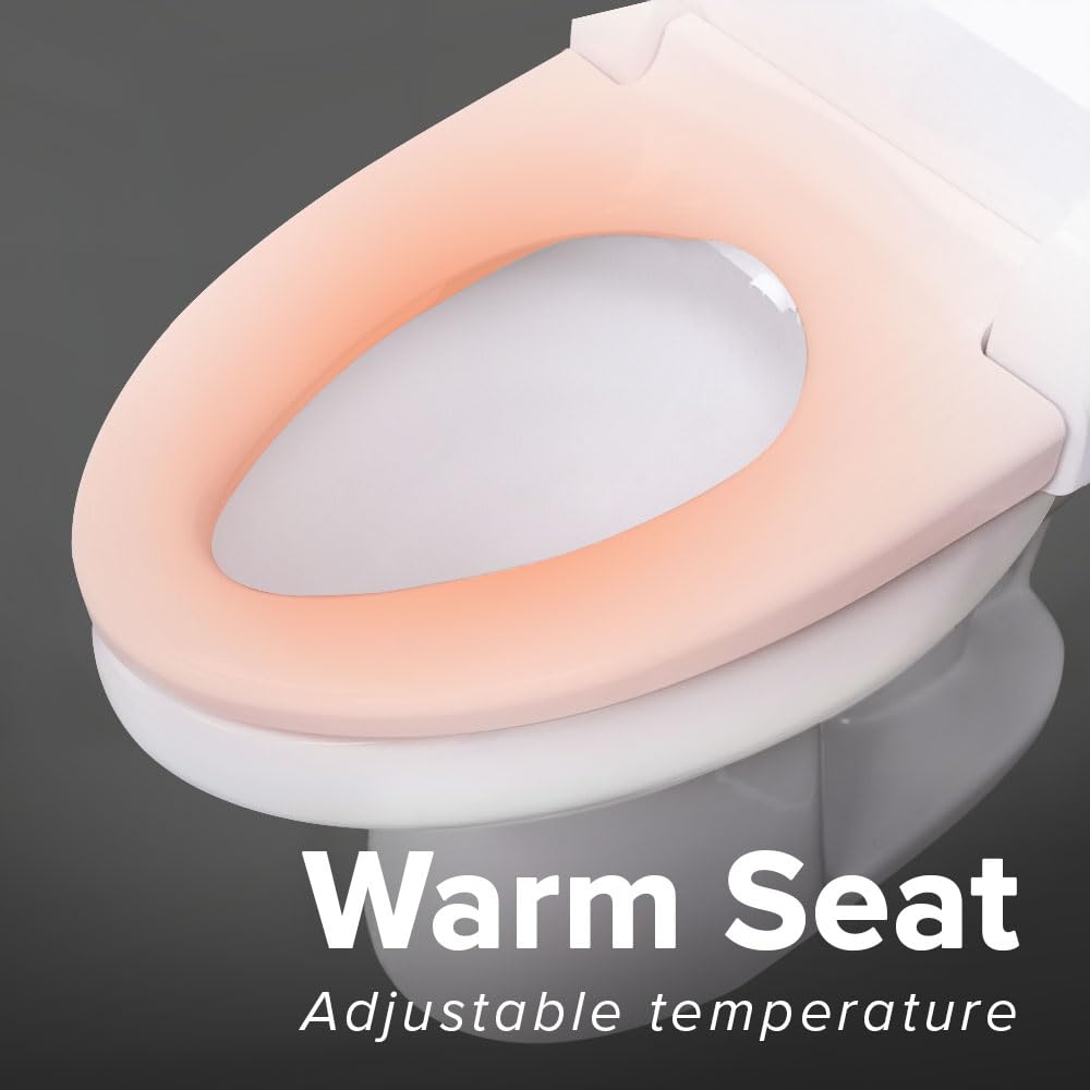 SmartBidet SB-2000 soft-close lid reduces noise