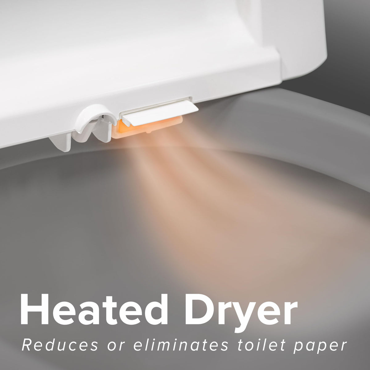 SmartBidet SB-2000 warm air dryer for paper-free drying
