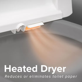 SmartBidet SB-2000 warm air dryer for paper-free drying