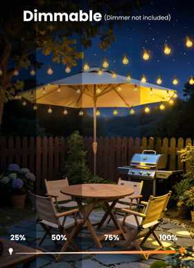 SmartDawn shatterproof bulbs ensure safe, durable lighting.