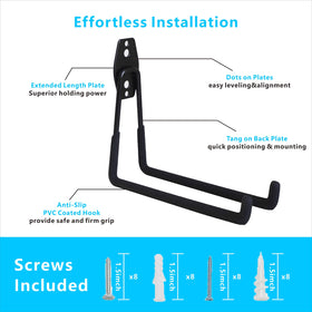 Smartology extension cord storage strap keeps cords tidy and accessible.
