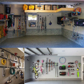 SMARTOLOGY wall mount kit demonstrates simple, strong garage installation