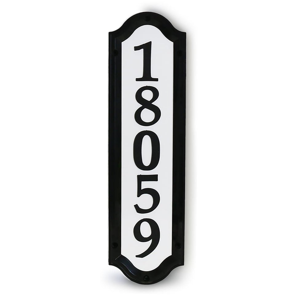 SmartSign home address sign with reflective face improves nighttime visibility
