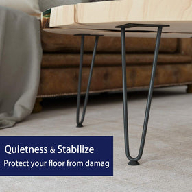 SMARTSTANDARD 12-inch hairpin leg DIY project idea inspires furniture makeover