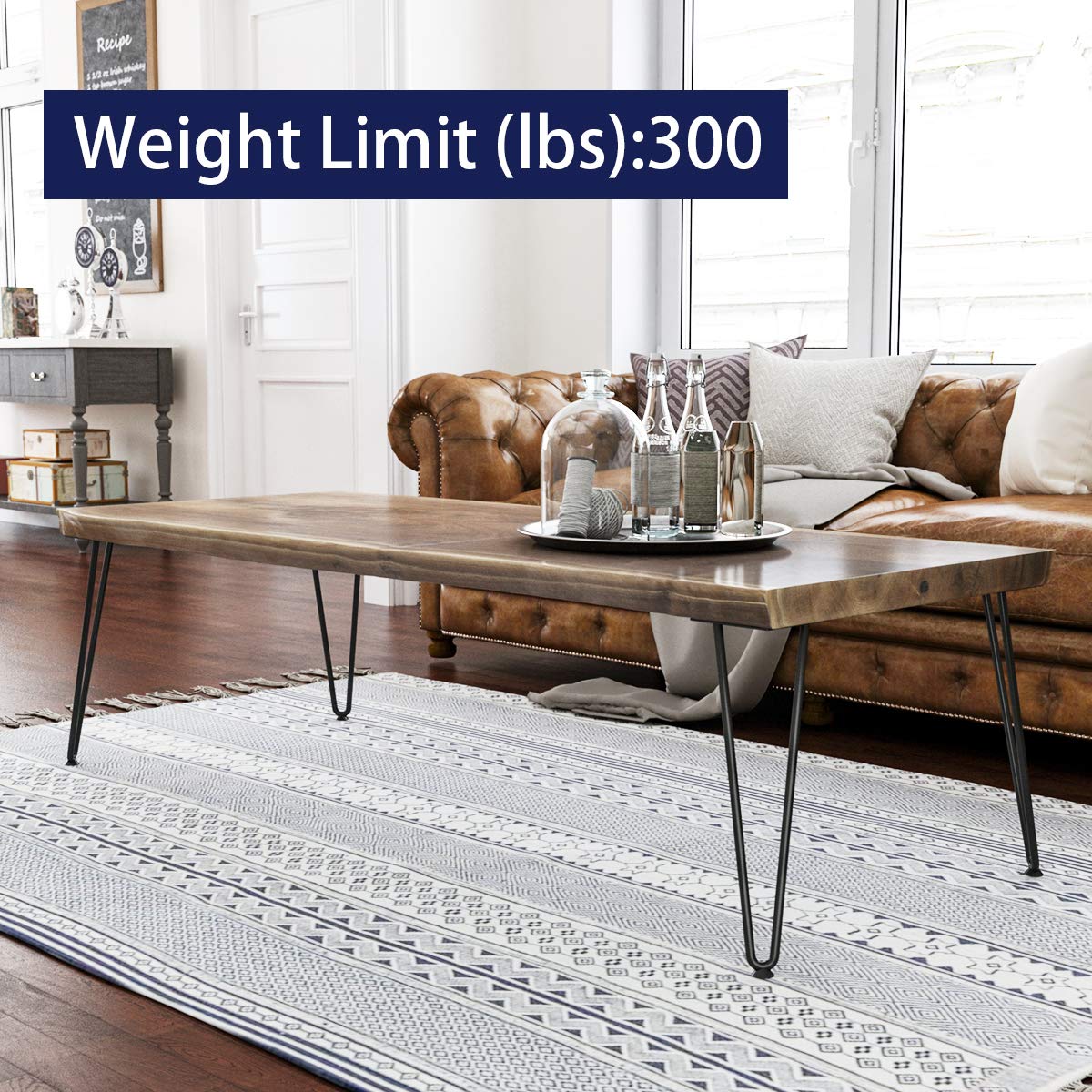 SMARTSTANDARD 16-inch legs ideal for coffee tables and desks