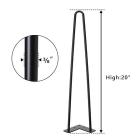 SMARTSTANDARD legs support up to 300 pounds for sturdy builds.