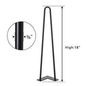 SMARTSTANDARD 4-pack includes legs and protective feet for setup