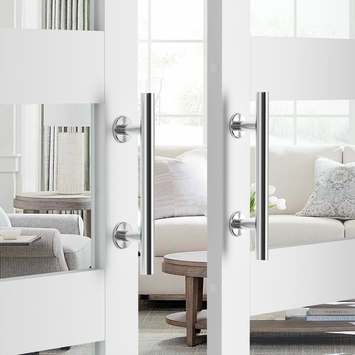 Two-sided rustic design of SMARTSTANDARD handle for versatile mounting.
