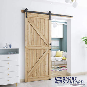 SMARTSTANDARD floor guide keeps the door aligned for quiet operation