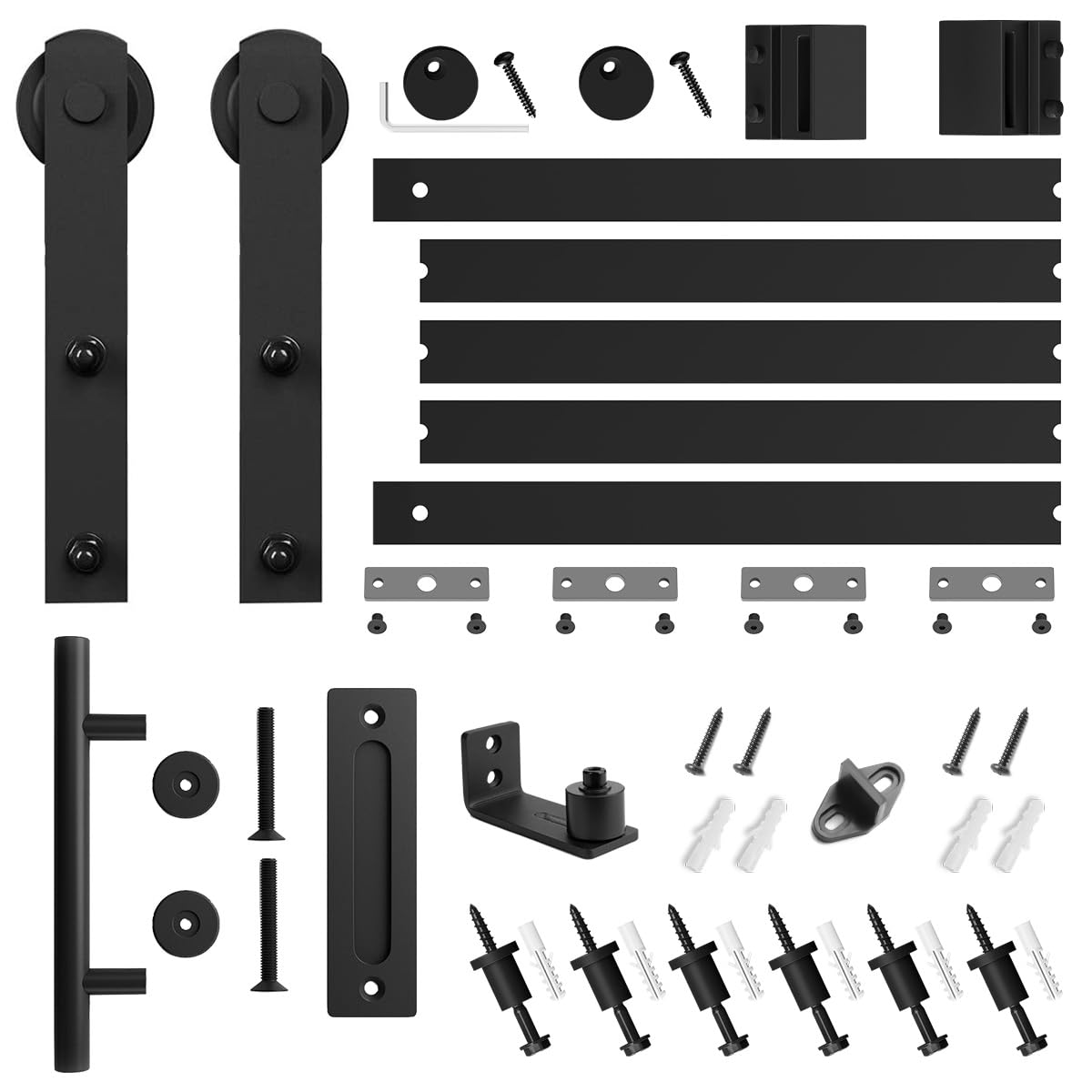SMARTSTANDARD black finish hardware aesthetic suits modern interiors.