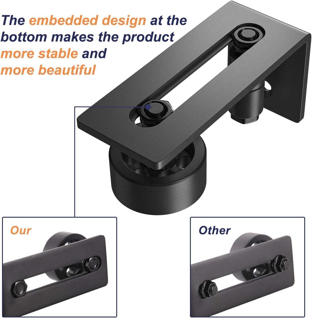 SMARTSTANDARD bottom adjustable roller enables smooth, quiet operation.