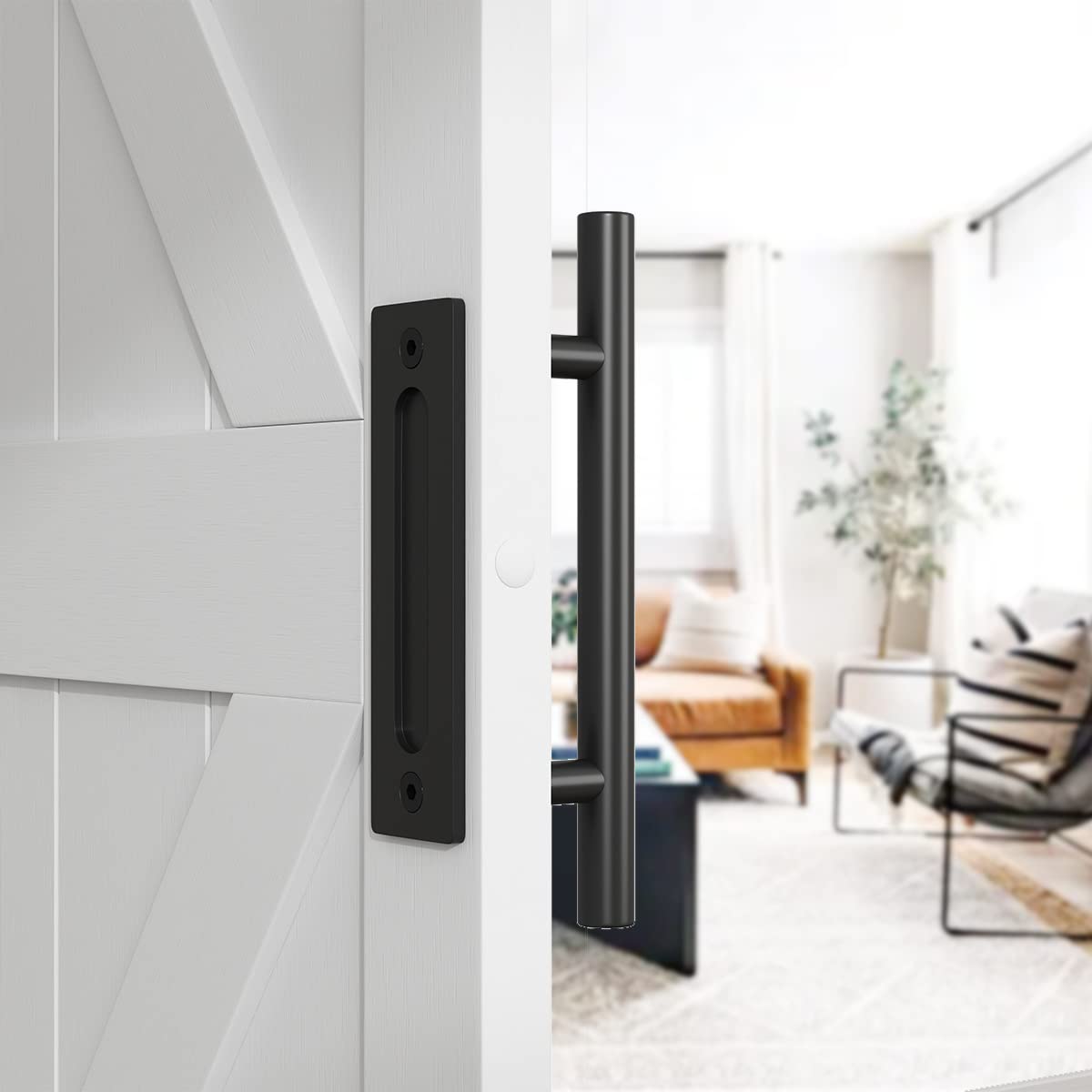 SMARTSTANDARD hardware compatible with wood, glass, and aluminum doors