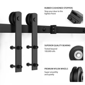 SMARTSTANDARD full hardware kit layout shows everything included for easy installation.