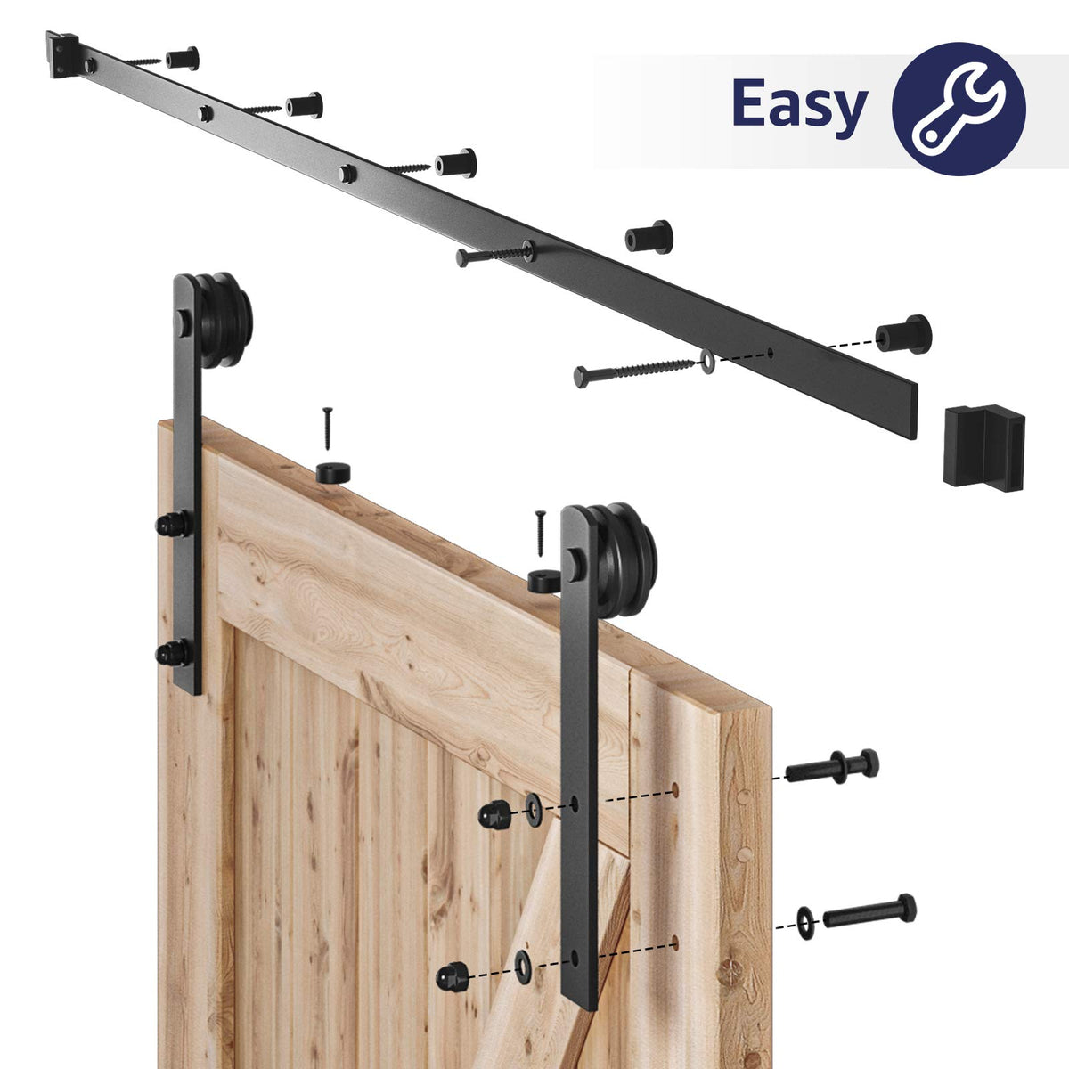 SmartStandard hex key included for quick assembly