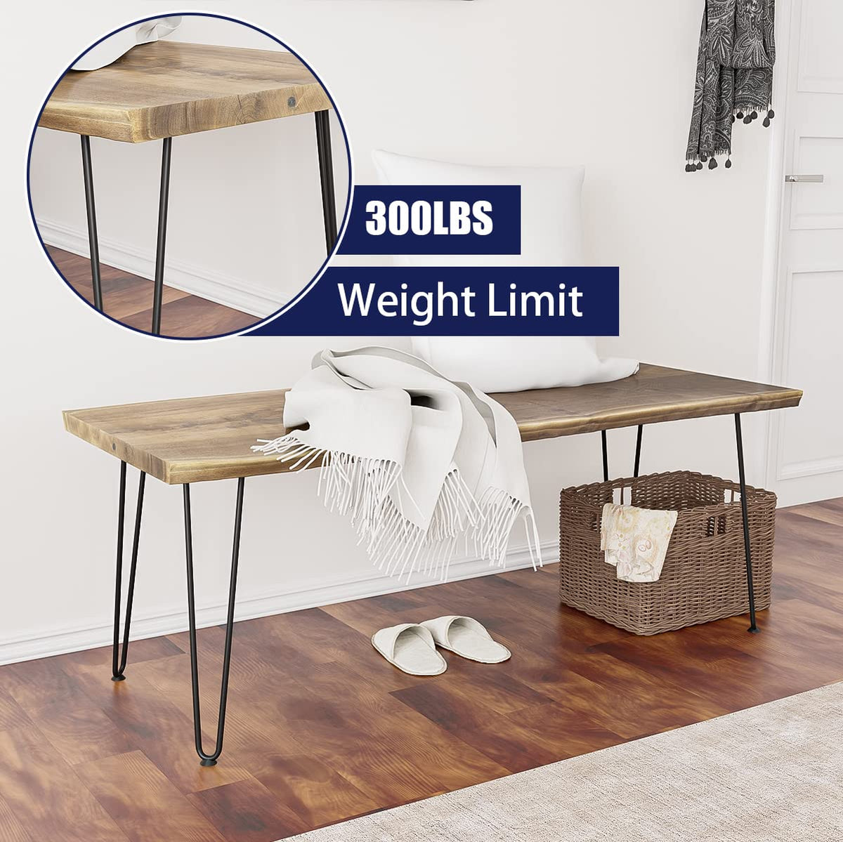 SMARTSTANDARD mid-century industrial look adds character to furniture