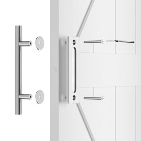 Includes finger pull, pull handle, screws and wrench for quick setup.