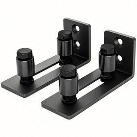 SMARTSTANDARD sliding bottom guide roller in black for smooth, quiet door operation