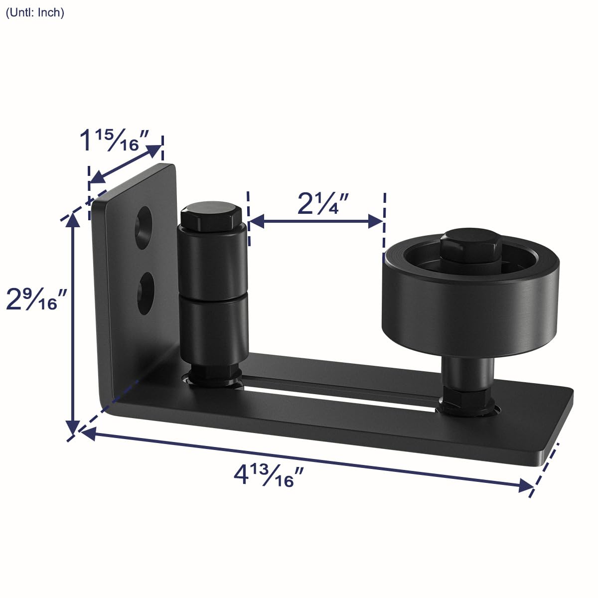 SMARTSTANDARD flat stay roller enables smooth, quiet sliding