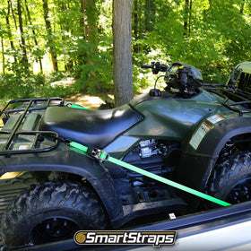 SMARTSTRAPS ideal for lawn equipment transport and seasonal outdoor gear