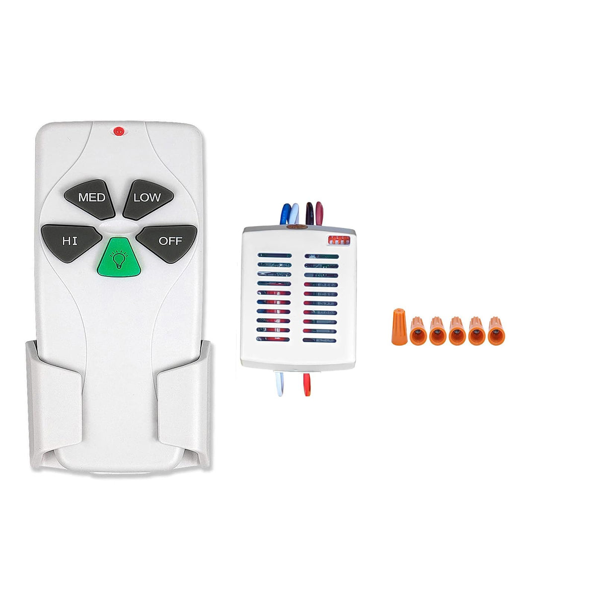 Smekitlly remote kit small receiver for easy retrofits.
