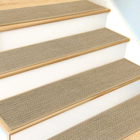 SMILOOL beige stair treads elevate home style