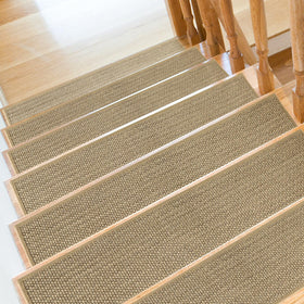 SMILOOL stair treads set of 15 non-slip mats for wooden stairs