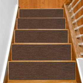 SMILOOL wide 9x36 inch treads fit many indoor stairs