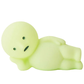 Smiski Dreams Touch Light Volume 2 lounging glow adds cozy ambient lighting.