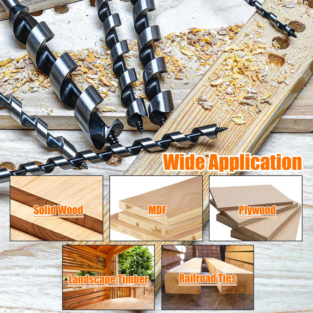 SMJXTOP 1045 high-carbon steel construction for durable woodworking