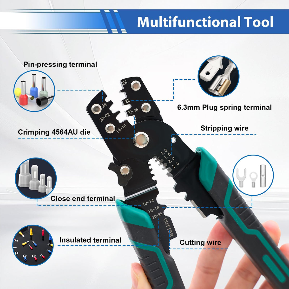 smseace 22-10awg connector range for versatile wiring projects