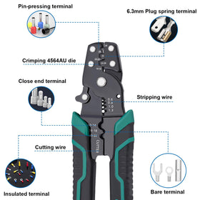 smseace 22-16awg bullet connectors deliver reliable, quick wire joins