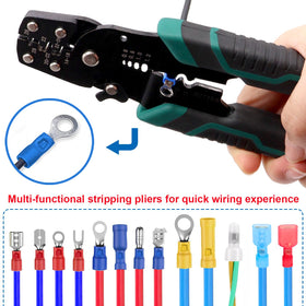 smseace multifunction wire tool strips crimps and cuts quickly
